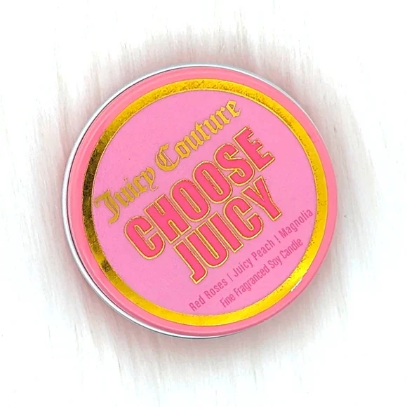🔴 JUICY COUTURE Choose Juicy Fine Fragranced Soy Candle - Picture 1 of 2